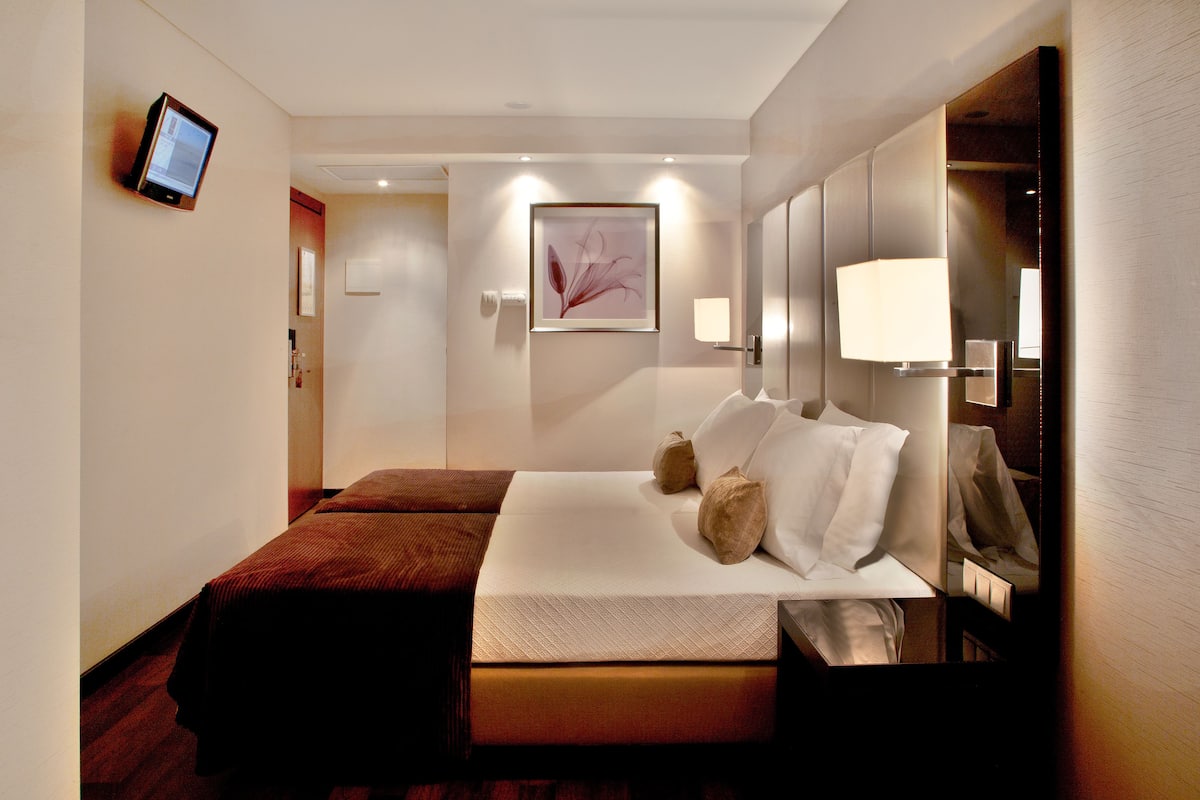 In-room safe, desk, blackout curtains, free cots/infant beds