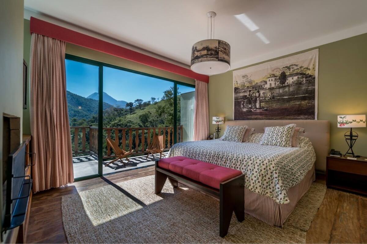 Deluxe-Chalet, 1 Queen-Bett
