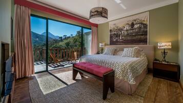 Deluxe-Chalet, 1 Queen-Bett