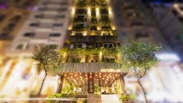 Façade de lâhĂ©bergement