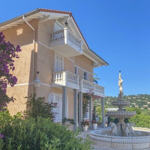 Fassade der Unterkunft