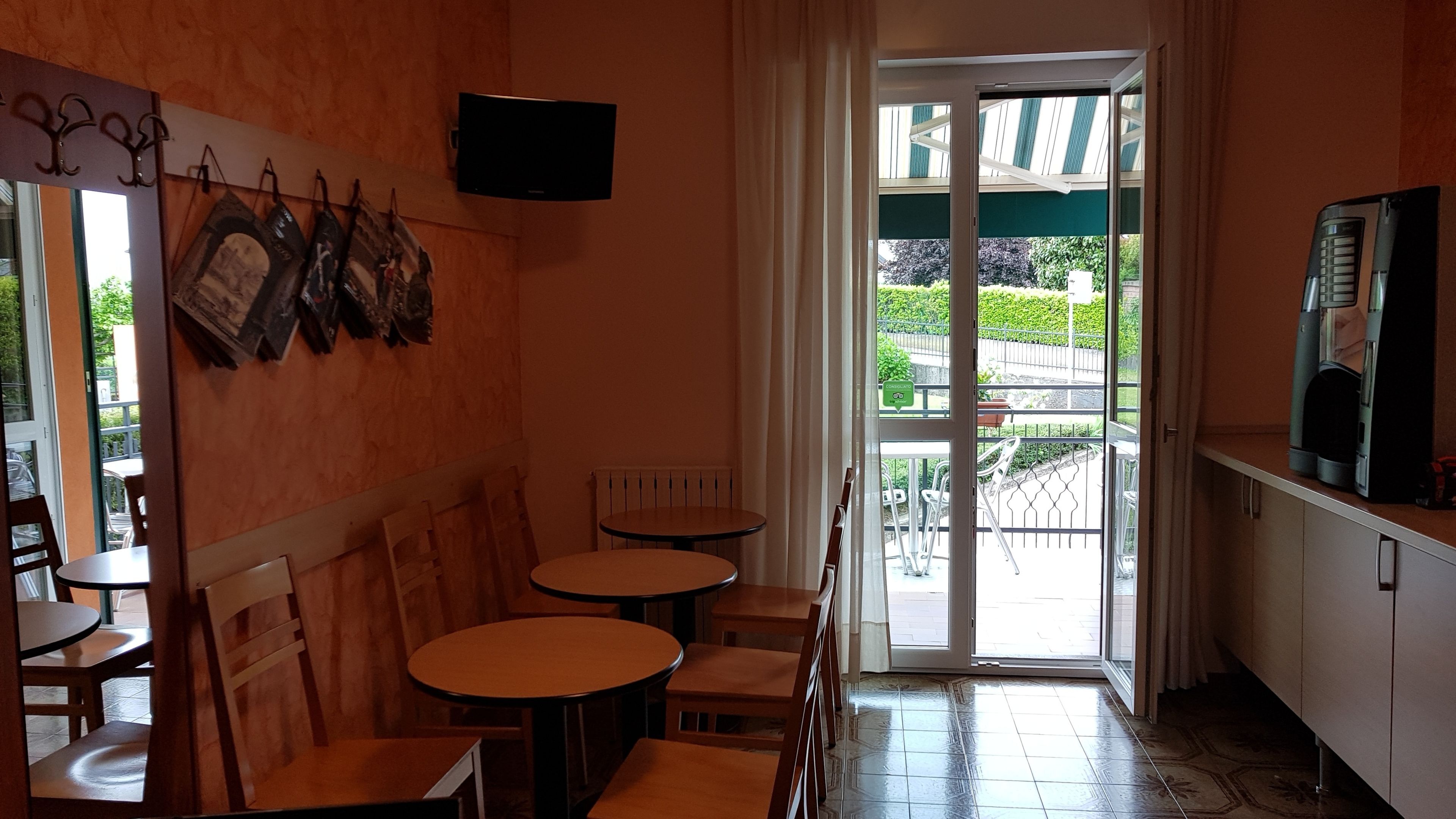 daily self-service breakfast (eur 5 per person)