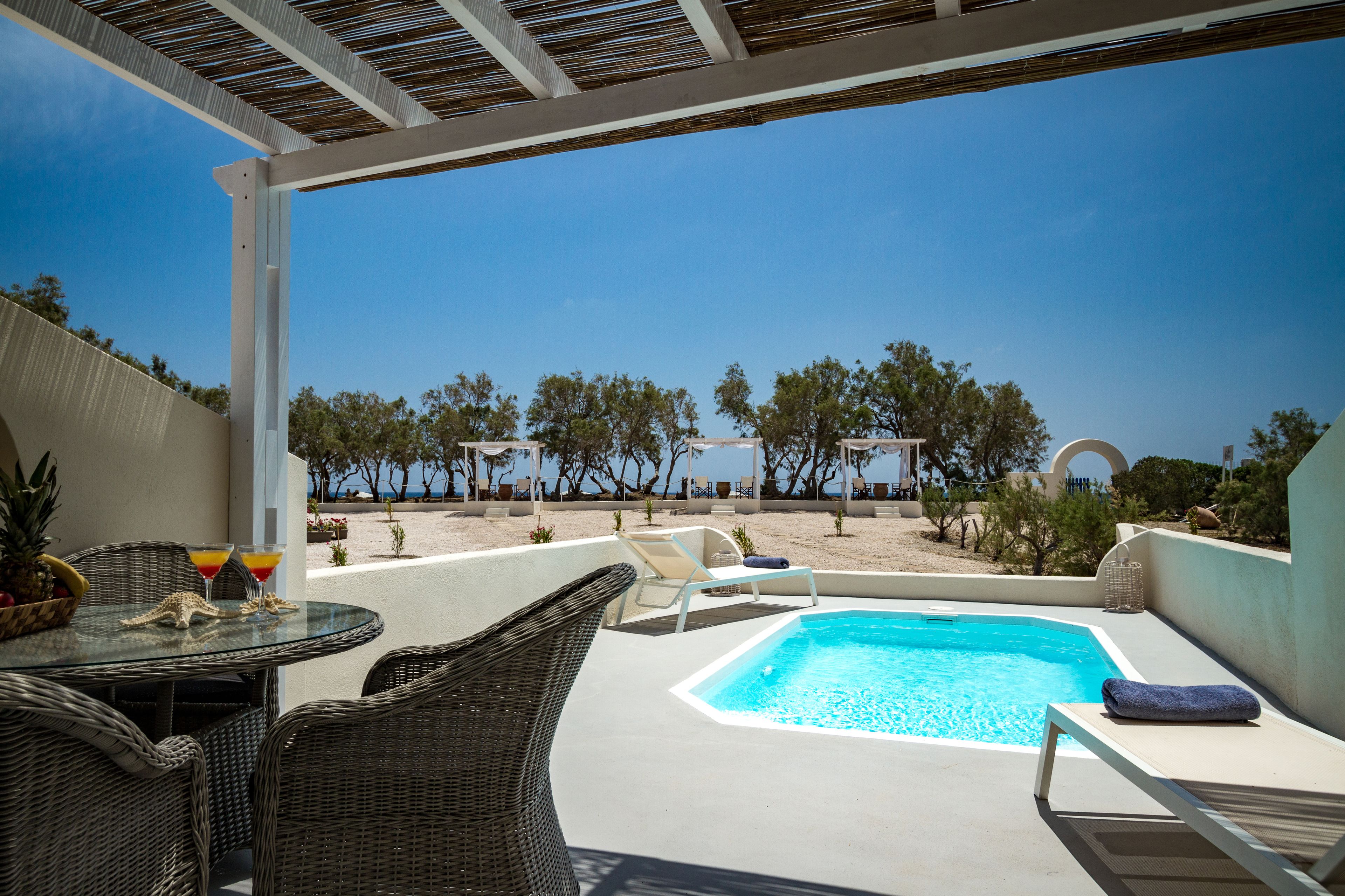 Suite, kolam renang pribadi, pemandangan laut | Pemandangan dari kamar