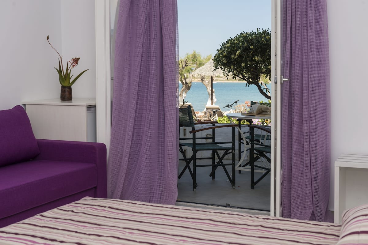 studio, kitchenette, sea view | view from room