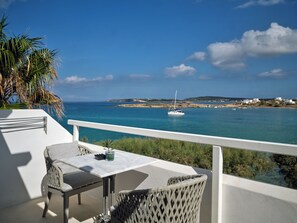 Studio, Kitchenette, Sea View | Terrace/patio - Kalypso Hotel (Paros)