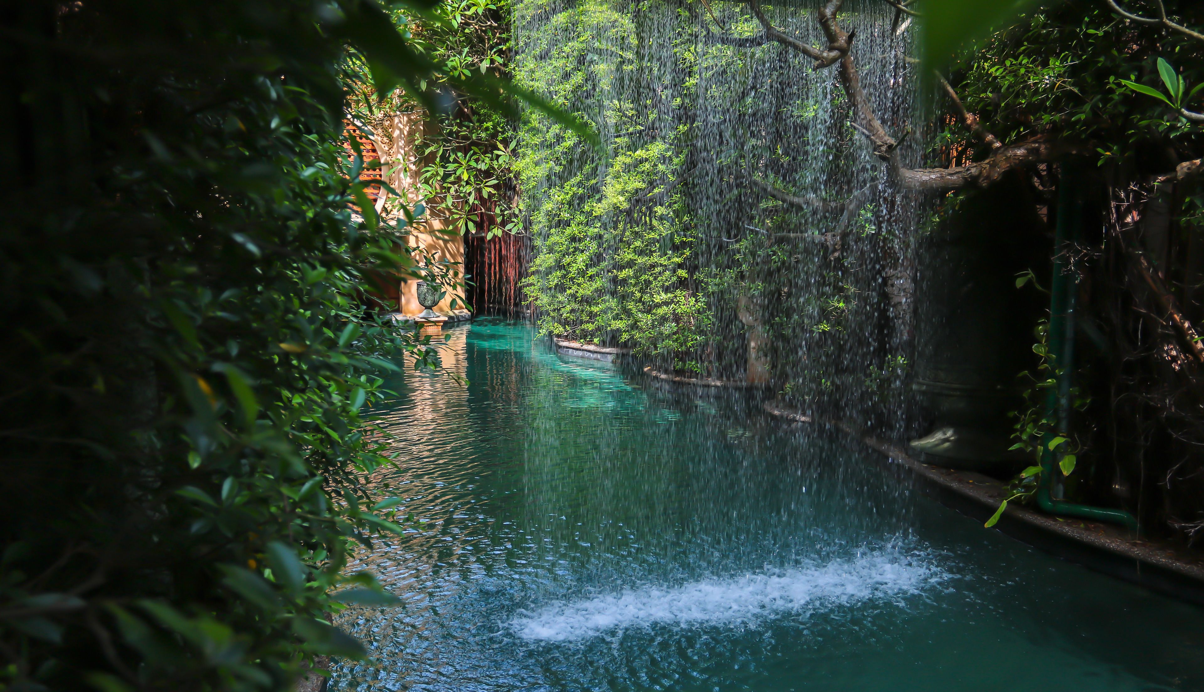 villa, pool access (baray villa) | living area | 32-inch smart tv with digital channels