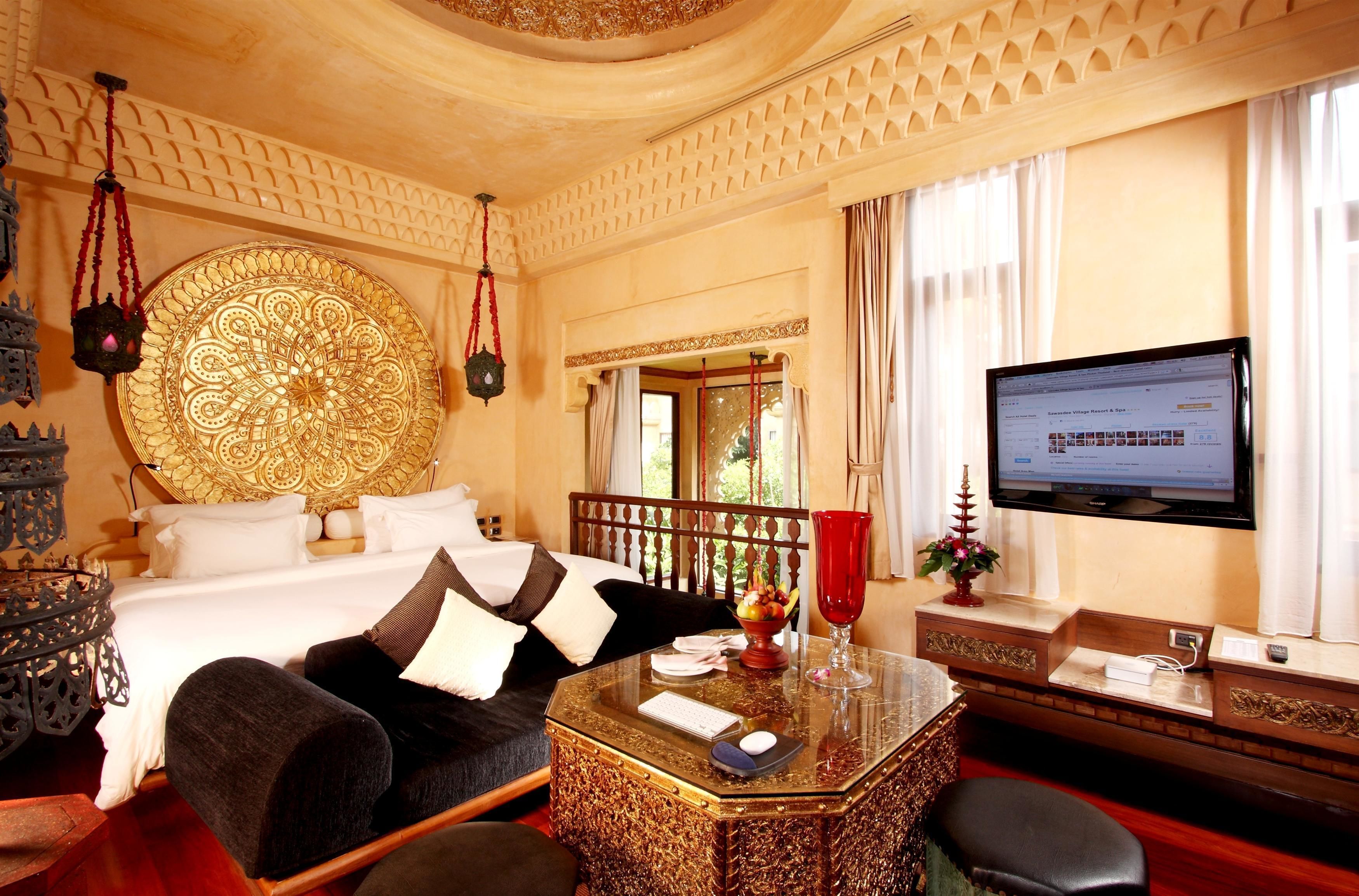 villa, pool access (baray villa) | in-room safe, desk, blackout curtains, iron/ironing board