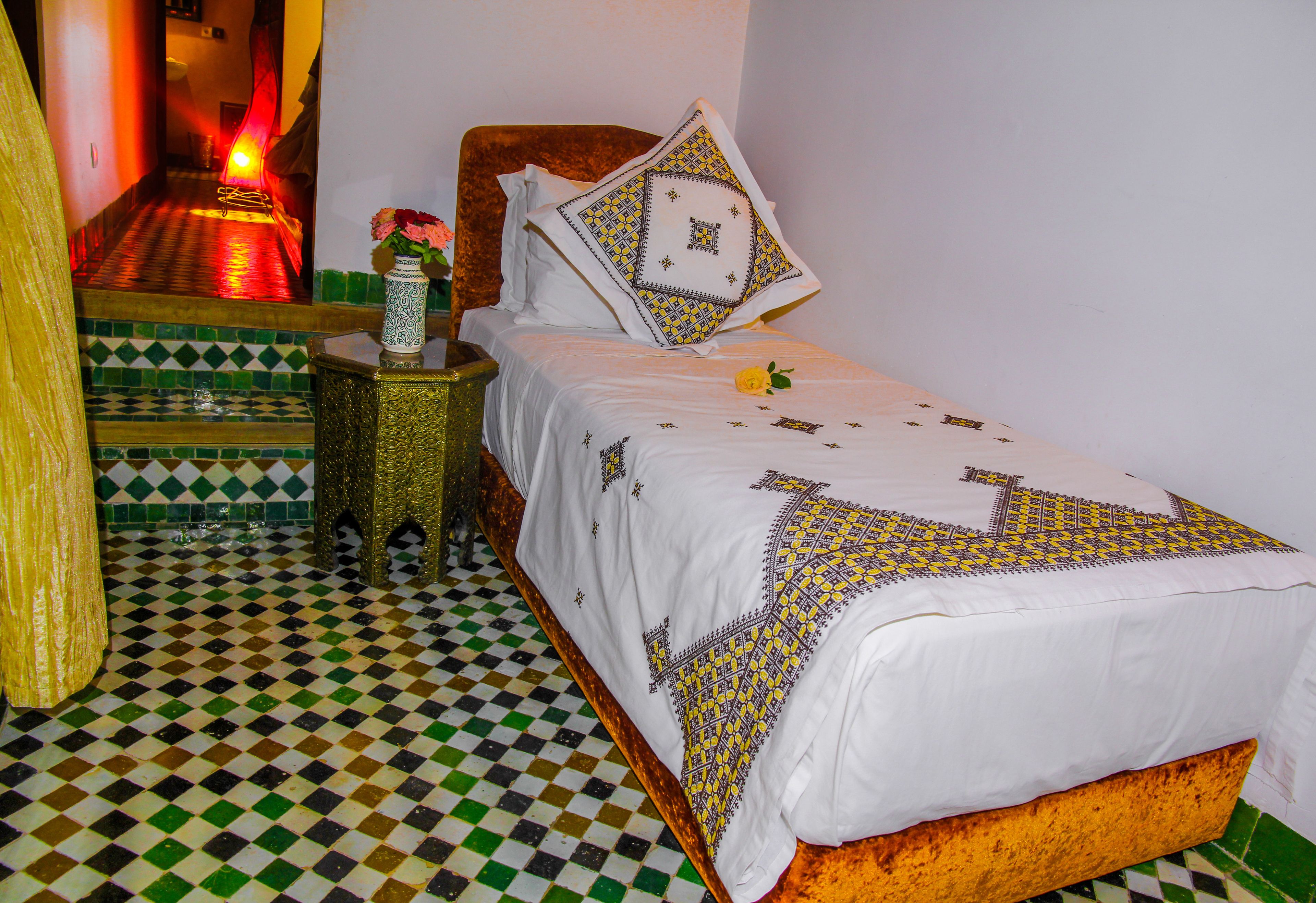 Basic Twin Room, 2 Twin Beds (Tiznit) | 1 bedroom, Egyptian cotton sheets, premium bedding, Select Comfort beds