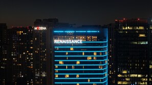 Front of property - evening/night