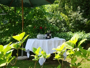 Outdoor dining - Fattoria di Bacchereto - Guest House (Carmignano)