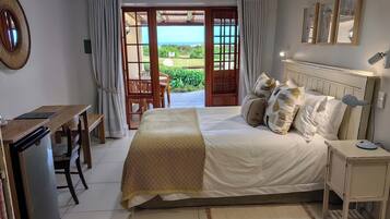 Ropa de cama de alta calidad, colchones con acolchado adicional, minibar