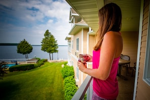 Suite, 2 Bedrooms | Balcony view