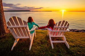 Vue depuis l’hébergement