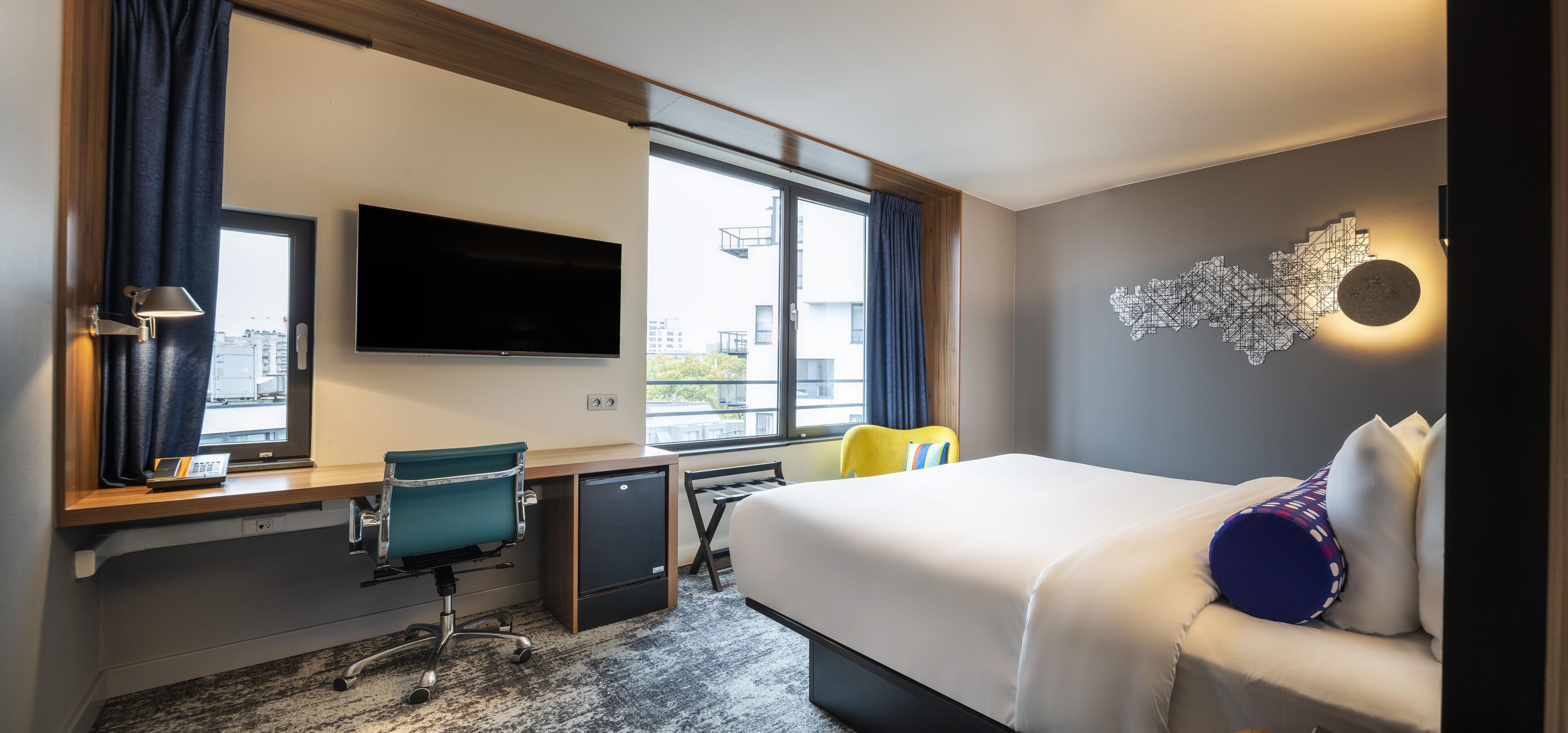 premium bedding, in-room safe, desk, iron/ironing board