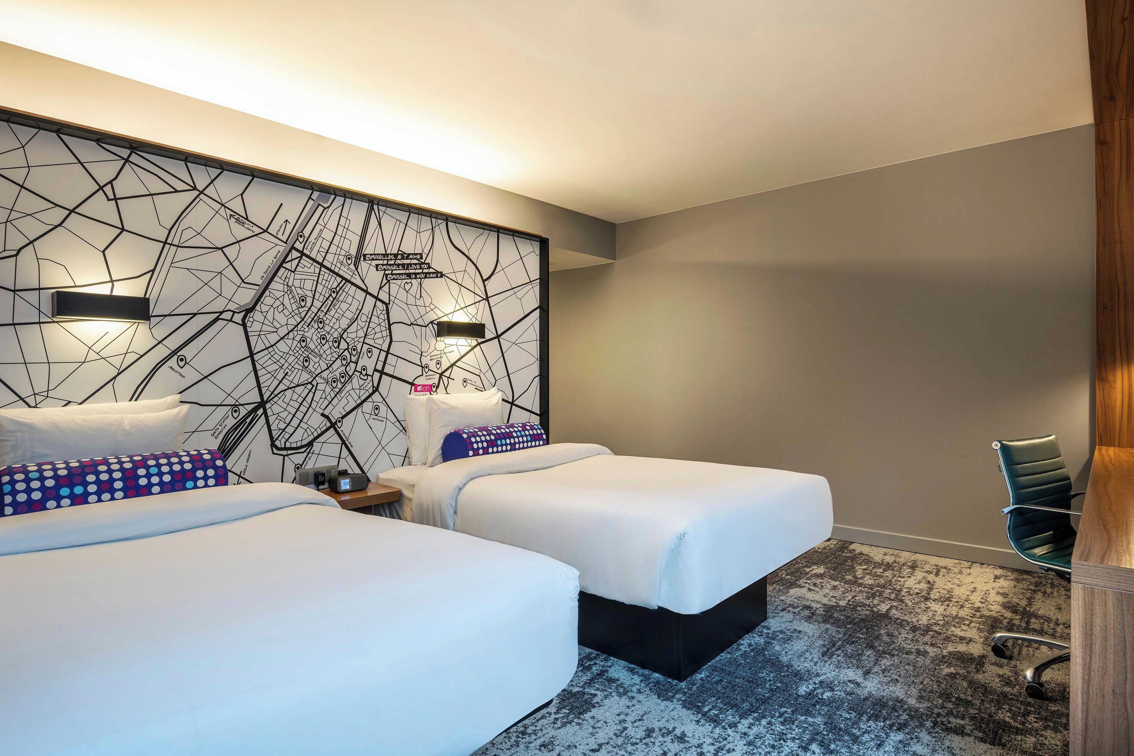 premium bedding, in-room safe, desk, iron/ironing board