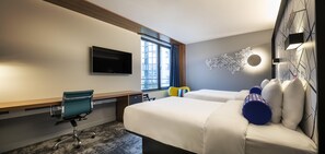 Sengetøy av topp kvalitet, safe på rommet og skrivebord