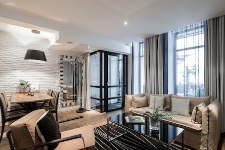 Luxury Room, 1 King Bed | View from room