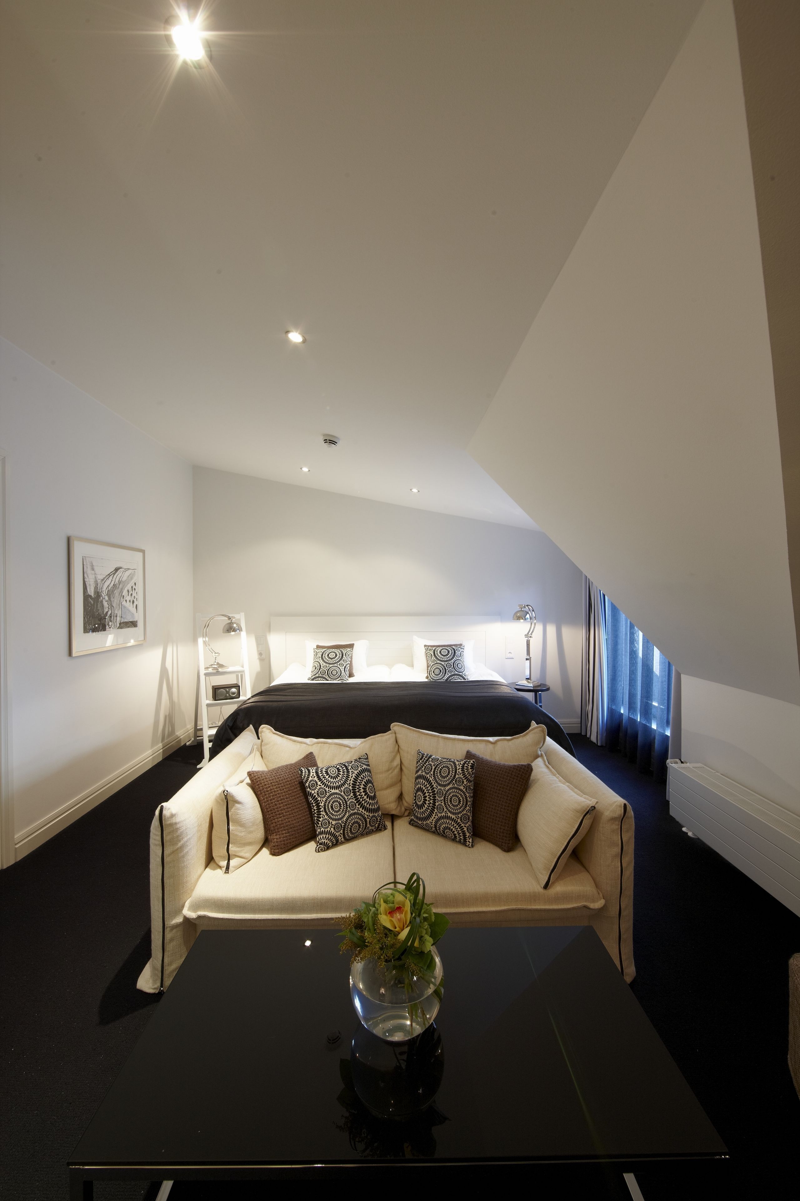 premium bedding, minibar, in-room safe, individually decorated