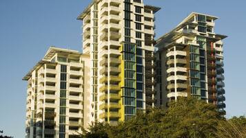 Overnatningsstedets facade