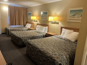 Iron/ironing board, free WiFi, bed sheets, alarm clocks