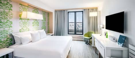 防过敏的被褥、迷你吧、客房内保险箱、办公桌