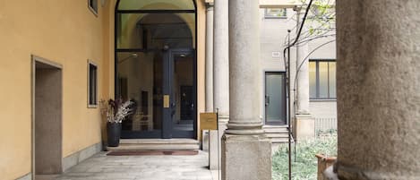Ingresso della struttura