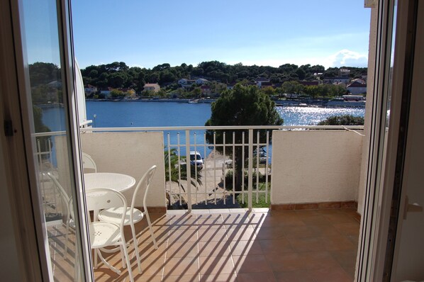 Comfort-Apartment, Nichtraucher, Meerseite | Terrasse/Patio