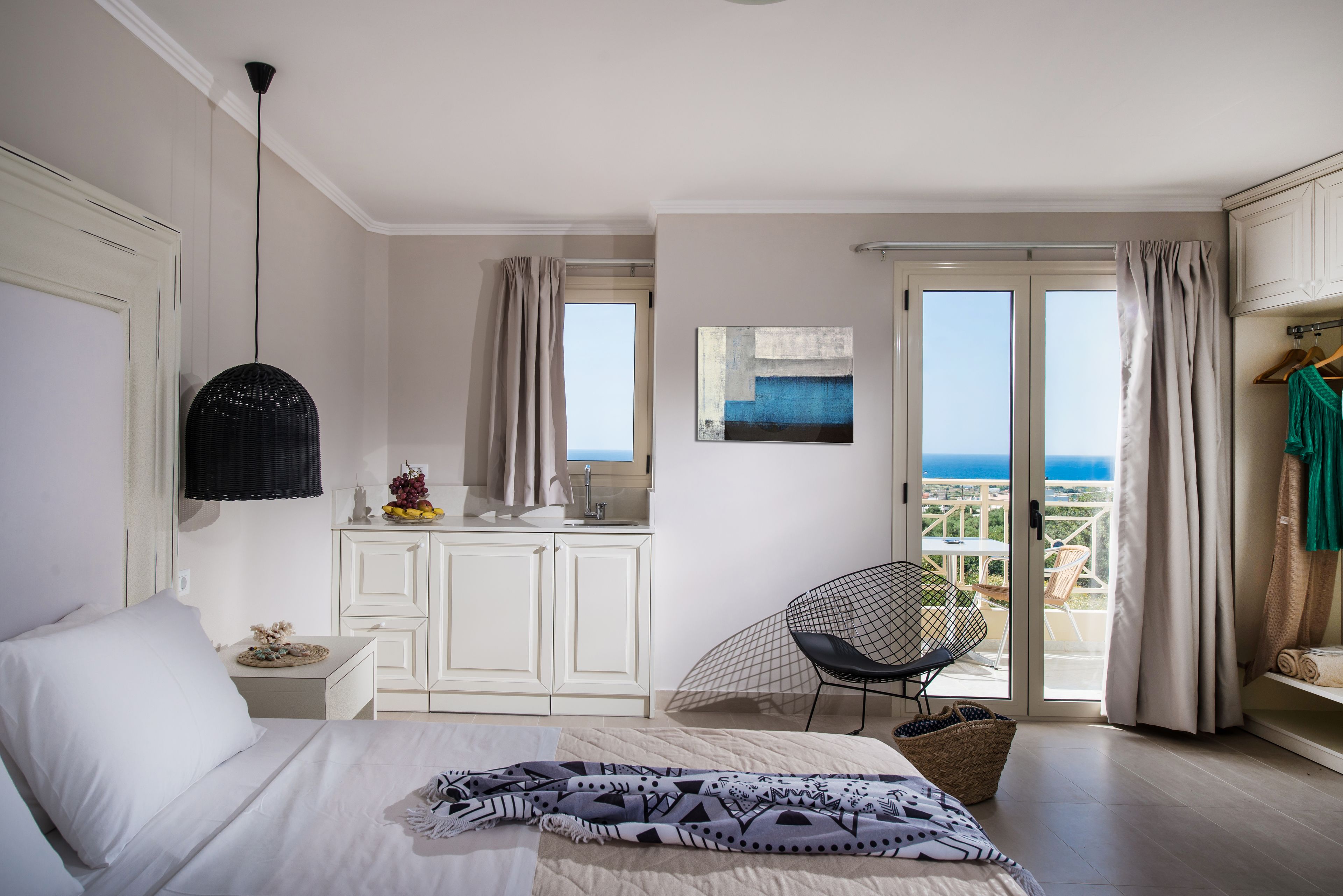 deluxe suite, sea view (mini suite - adults only (sunset)) | view from room