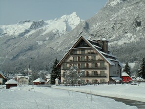 Façade de l’hébergement