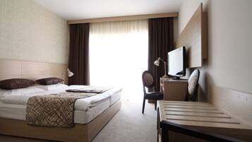 Minibar, in-room safe, desk, blackout drapes