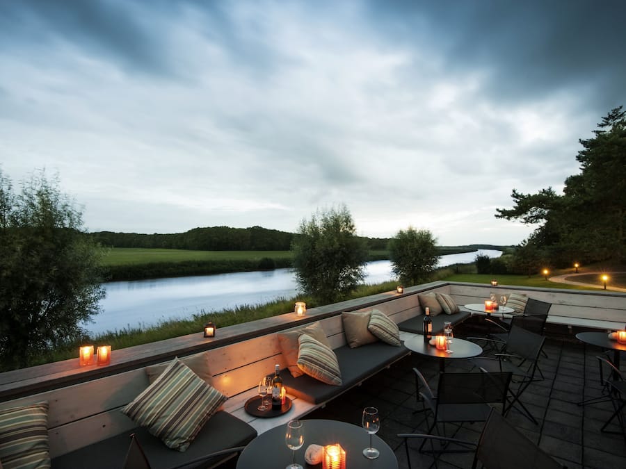 Terrasse sur le toit