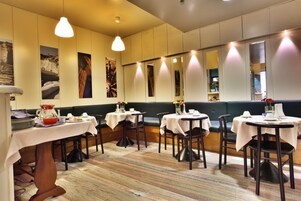 Daily buffet breakfast (EUR 8 per person)