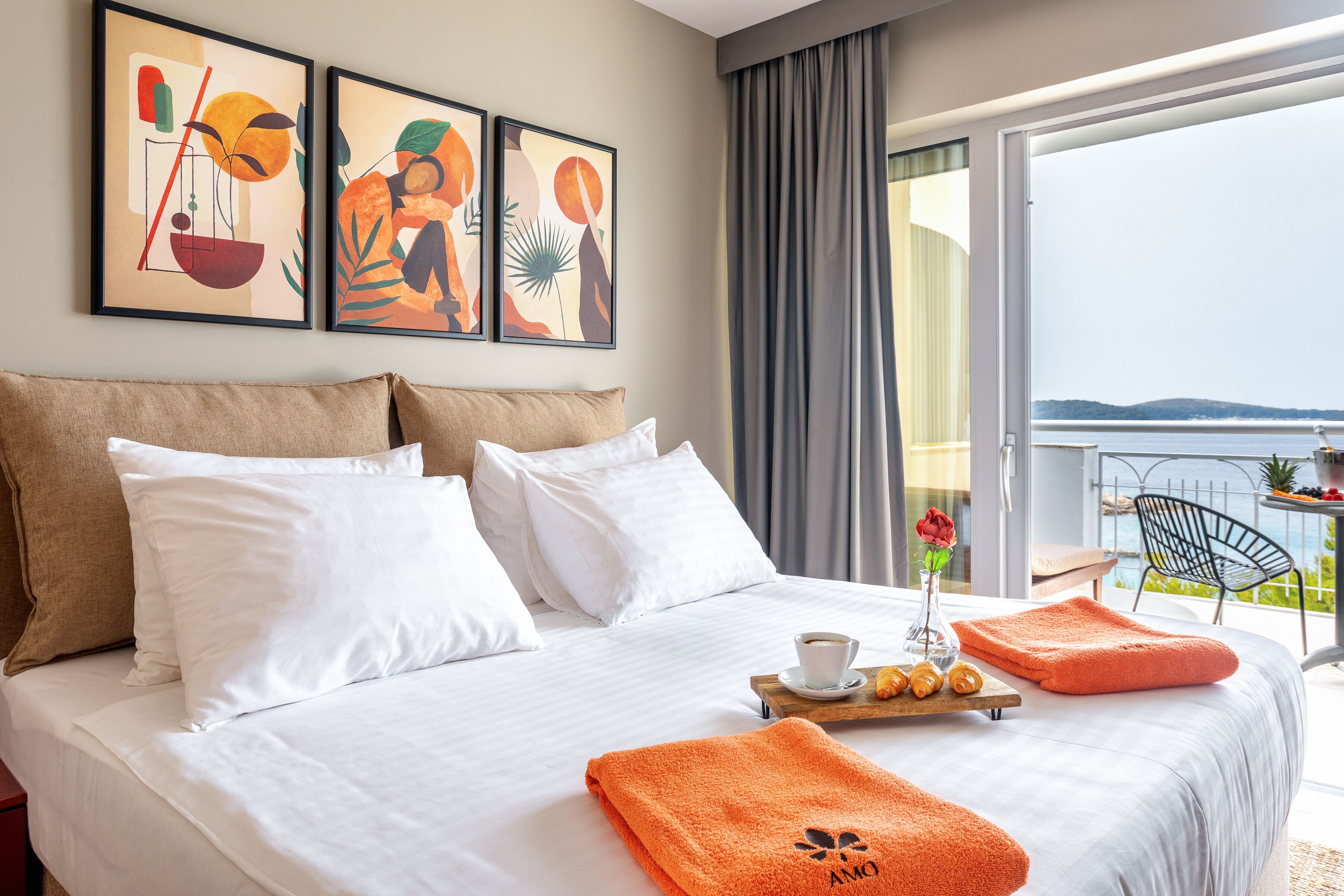 superior exclusive room -direct sea view | 1 bedroom, premium bedding, select comfort beds, minibar