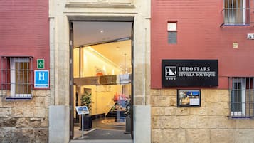 Fassade der Unterkunft