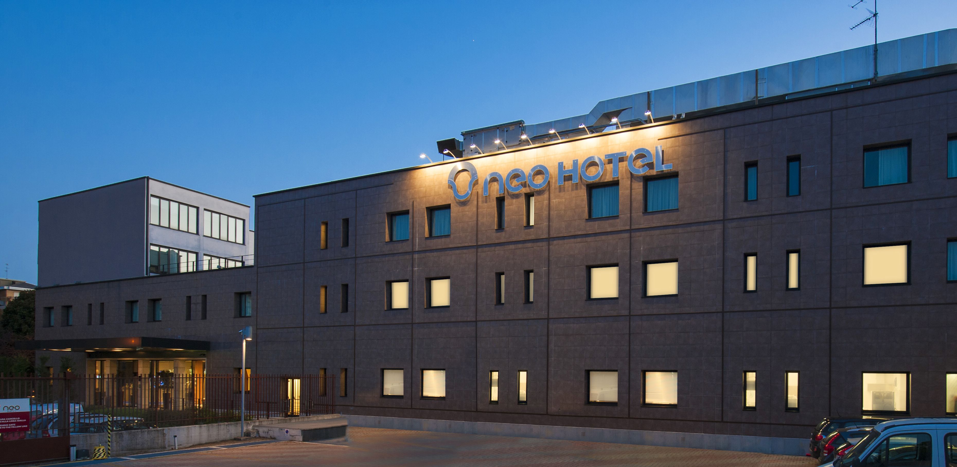 front of property – evening/night