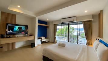 Deluxe tweepersoonskamer | Terras