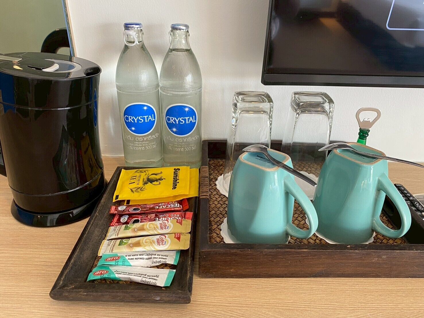 Pillowtop beds, in-room safe, desk, iron/ironing board