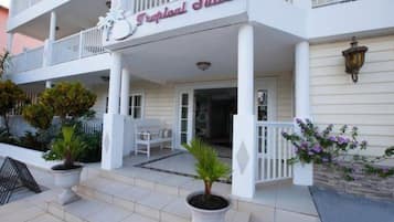 EntrĂ©e de lâhĂ©bergement