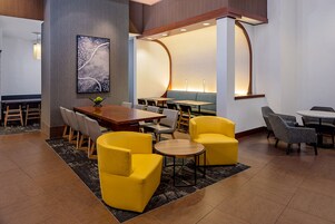 Sala de estar en el lobby