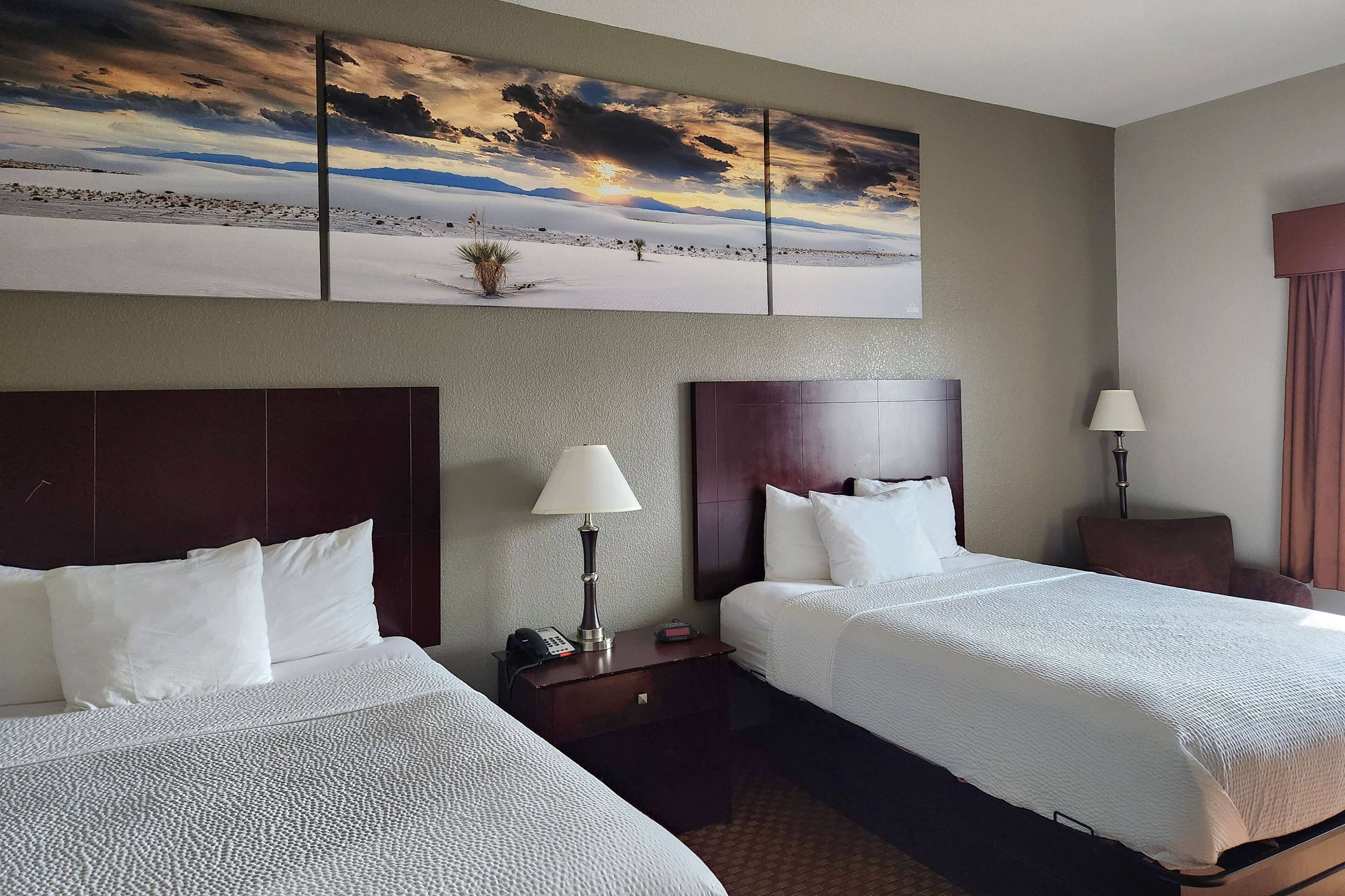 Iron/ironing board, cribs (free), rollaway beds (surcharge), WiFi (free)