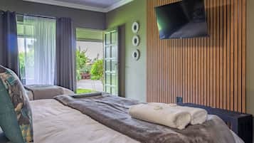 Familiekamer | Luxe beddengoed, individueel gedecoreerd, individueel gemeubileerd