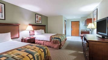 Desk, iron/ironing board, free WiFi, bed sheets