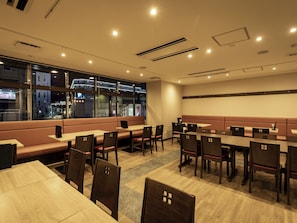 Breakfast and dinner served, Japanese cuisine