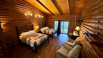 Riverview Lodge Room (4 person) | 1 bedroom, Select Comfort beds, individually decorated