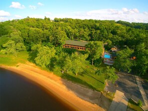 Aerial view - Cedar Lodge and Settlement (Wisconsin Dells)