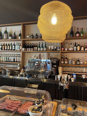 Daily buffet breakfast (EUR 14 per person)