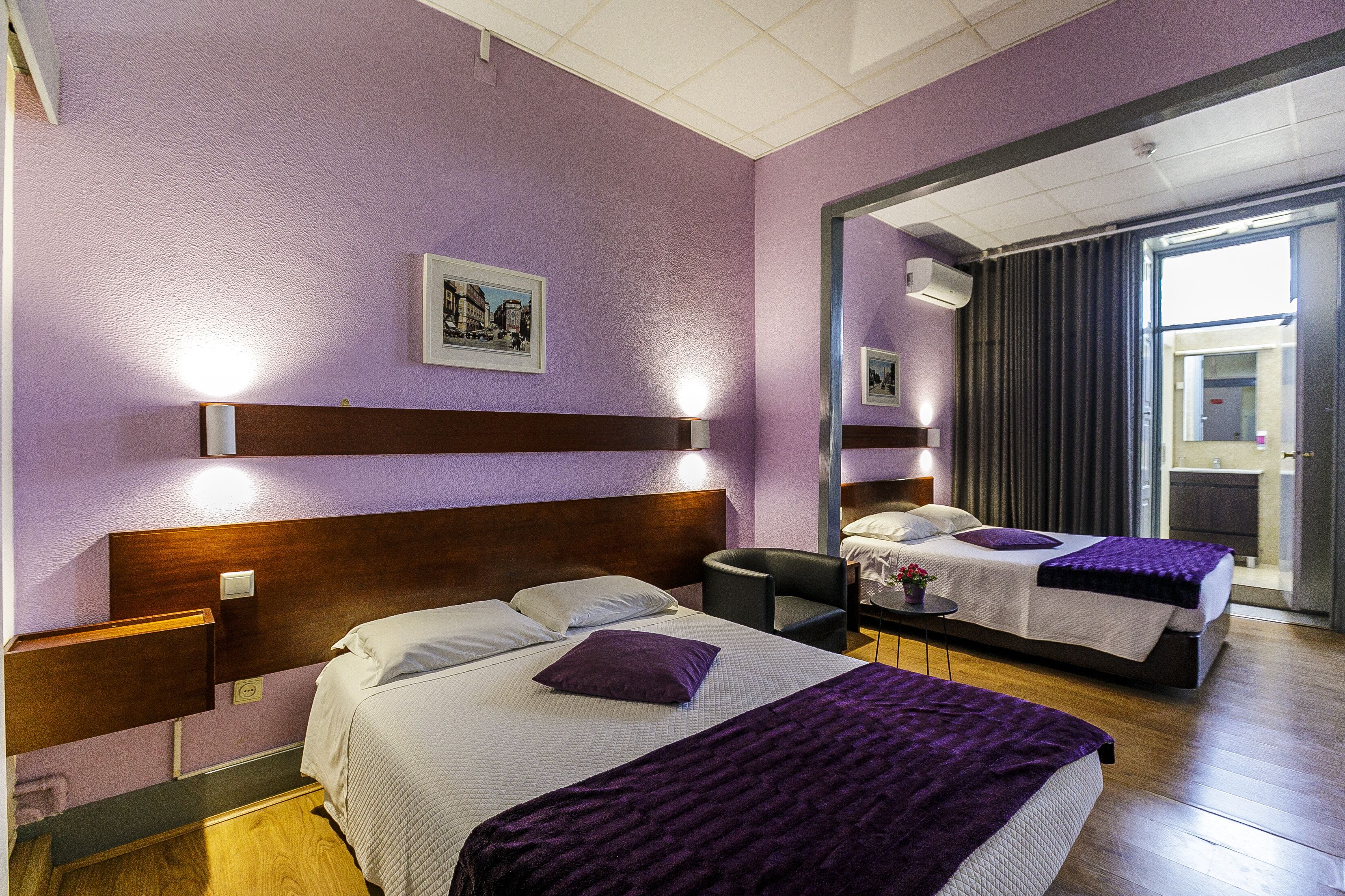 family quadruple room, 1 bedroom, balcony, garden view | 1 bedroom, desk, free wifi, bed sheets