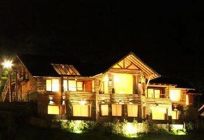 Front of property – evening/night