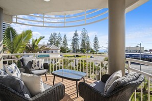 Deluxe Apartment, 3 Bedrooms | Terrace/patio - Kirra Palms Holiday Apartments (Coolangatta)