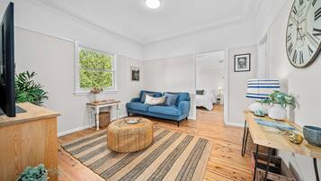 Cascade Cottage in Wentworth Falls | Living area | TV, DVD player